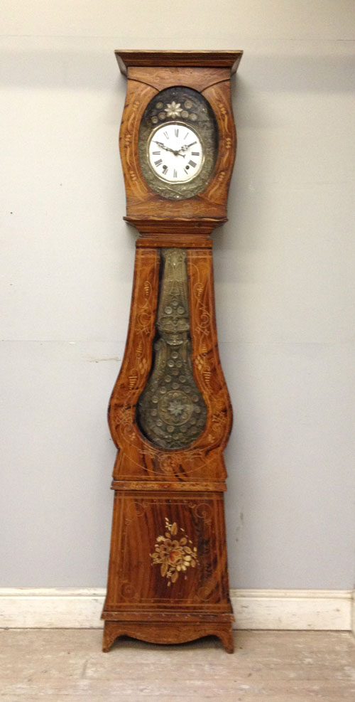 FRENCH ANTIQUE COMTOISE CLOCK
